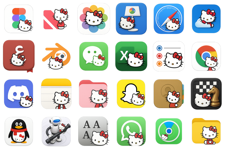 Hello Kitty Theme Preview