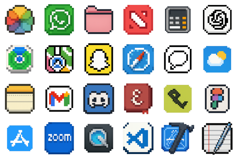 Pixel Theme Preview